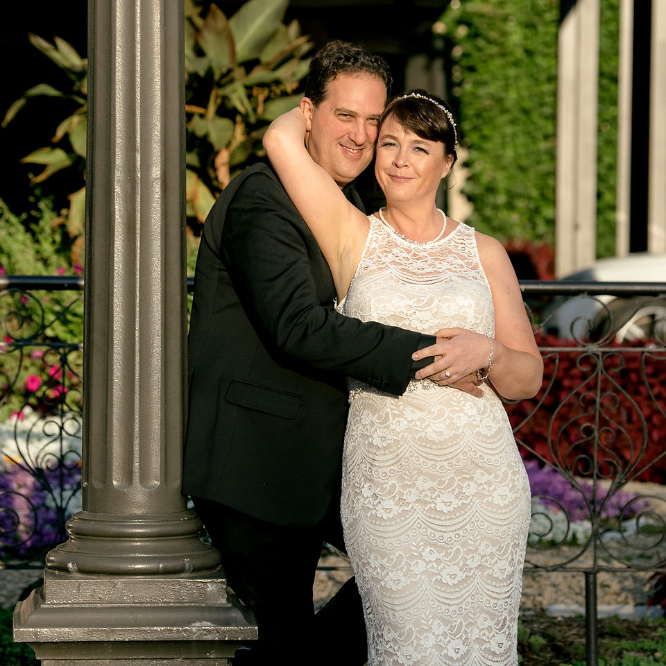 Bride and Groom at St Paul Hotel