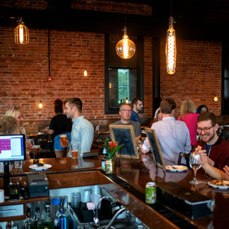 Pre-Wedding Drinks @ Bonfire at the Continental Fire Company, Houghton, Michigan