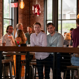 Pre-Wedding Drinks @ Bonfire at the Continental Fire Company, Houghton, Michigan