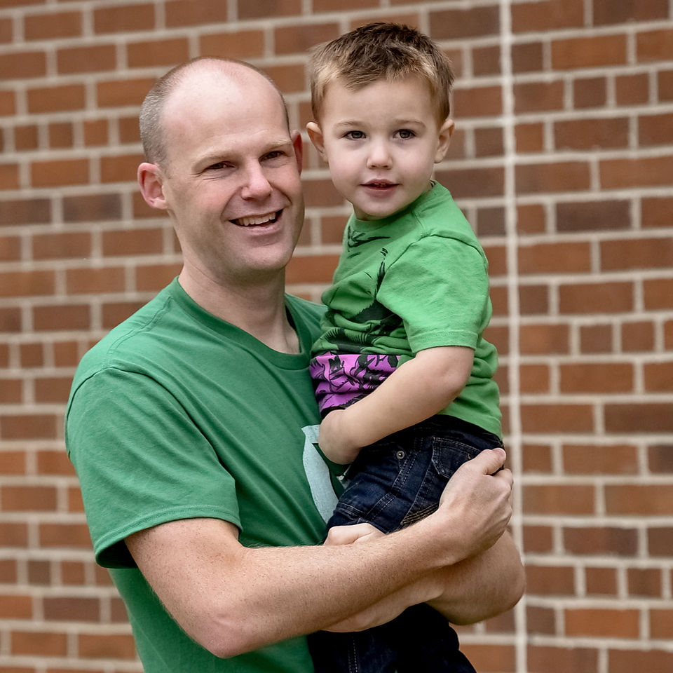 Superhero Themed Family Photoshoot