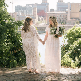 Urban Chic Wedding Vibes at the Dreamy Aster Café in Minneapolis