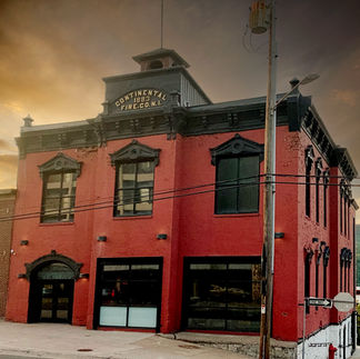 Pre-Wedding Drinks @ Bonfire at the Continental Fire Company, Houghton, Michigan