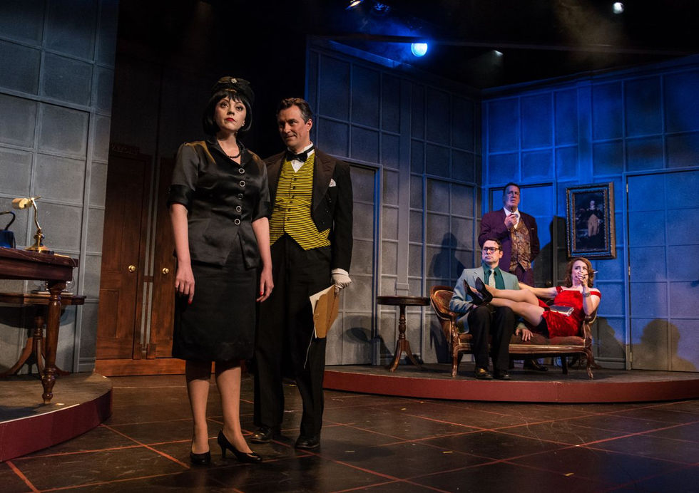 Clue, Mrs. White and butler