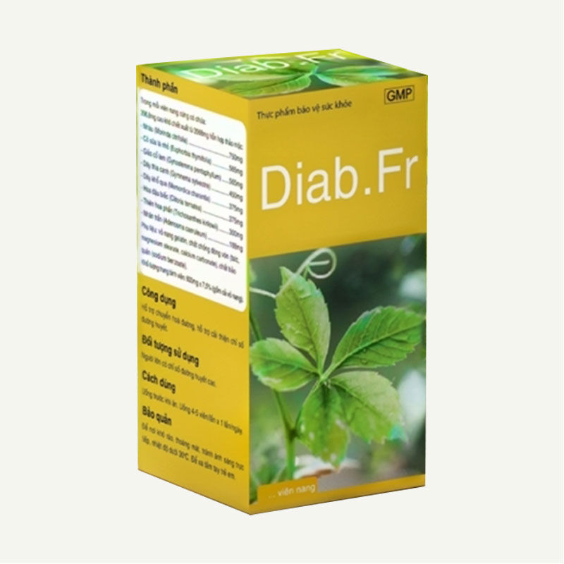 Thumbnail: Diab.Fr, supports sugar metabolism, improves blood sugar index
