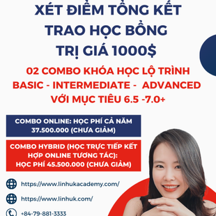 XÉT ĐIỂM TỔNG KẾT TRAO HỌC BỔNG TRỊ GIÁ $1000