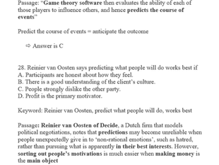 Giải đề Reading 15/03/2025 Game Theory