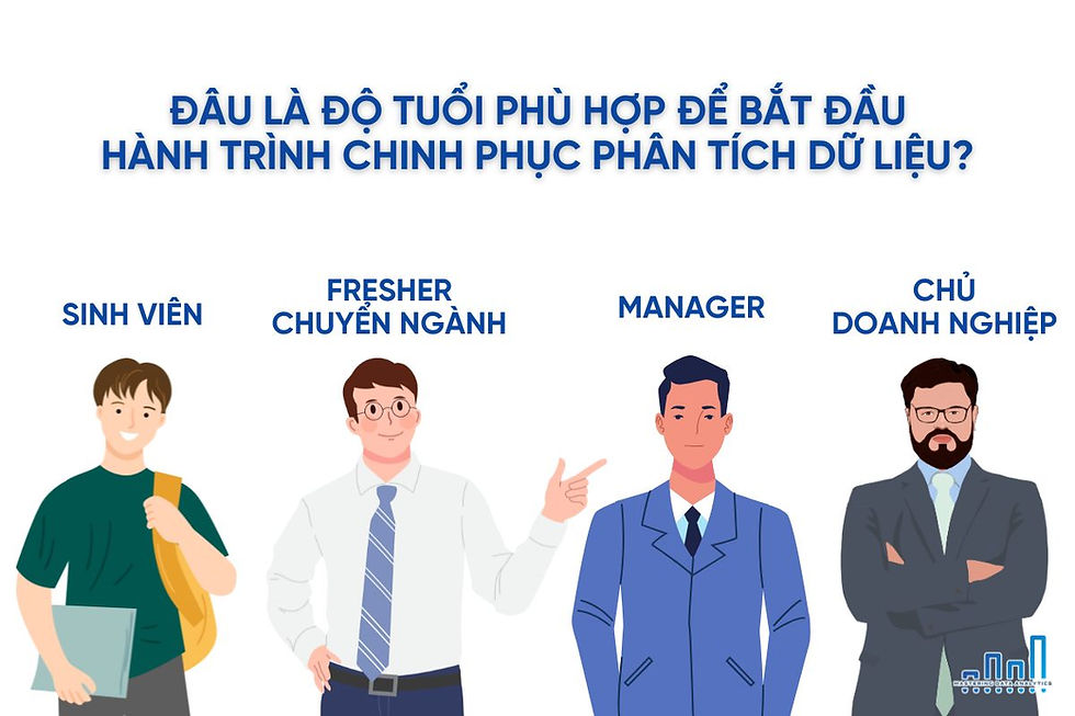 Độ tuổi trở thành Data Analyst