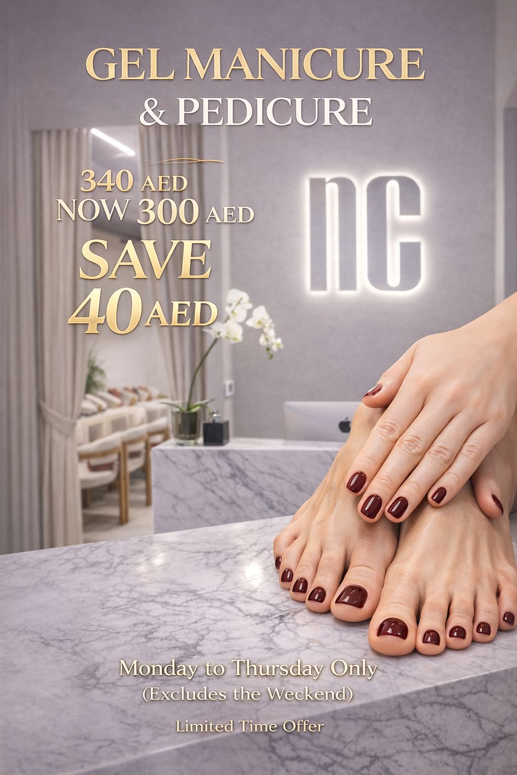 Gel Manicure & Pedicure Offer