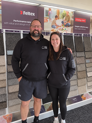 Corey and Mel Manawatu CDM Flooring owners