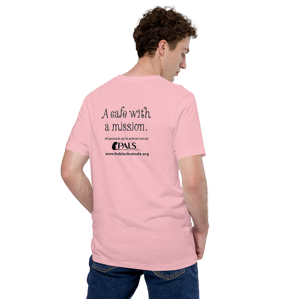 Thumbnail: Black Cat Cafe:  Unisex t-shirt new