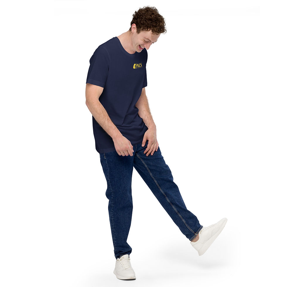 Thumbnail: PALS:  Gold Print on Dark Unisex t-shirt