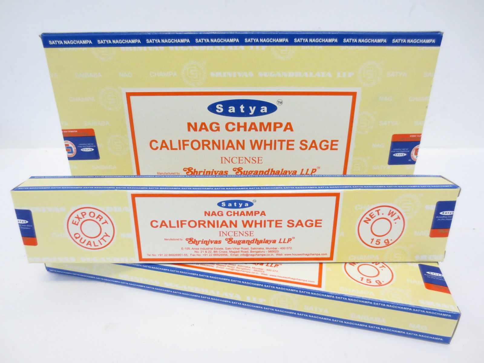 Satya - Nag Champa Californian White Sage