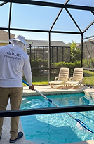 HighLux pool service and maintenance at vacation rental home in Kissimmee Florida