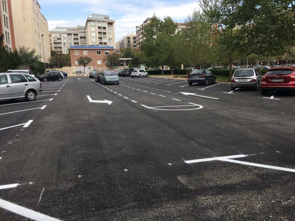 Nuevo parking Valterna Sur