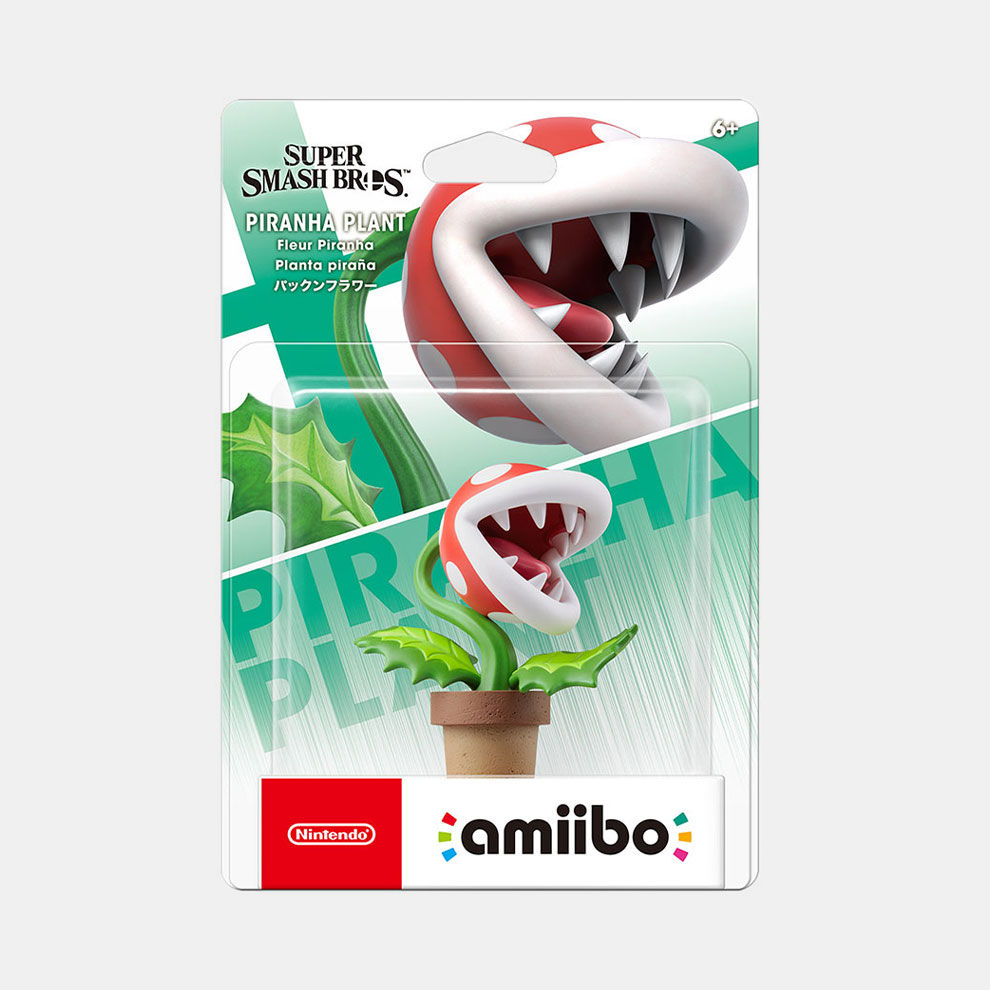 Figura Amiibo Piranha Plant Planta Piraña