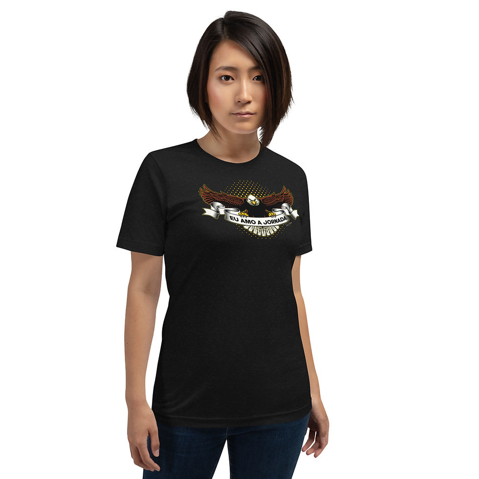 Miniatura: Unisex t-shirt / EU AMO A JORNADA