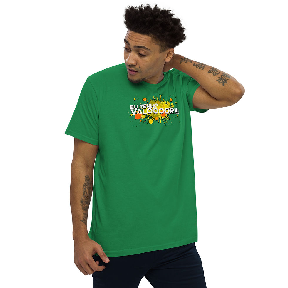 Thumbnail: EU TENHO VALOR / Camiseta Masculina