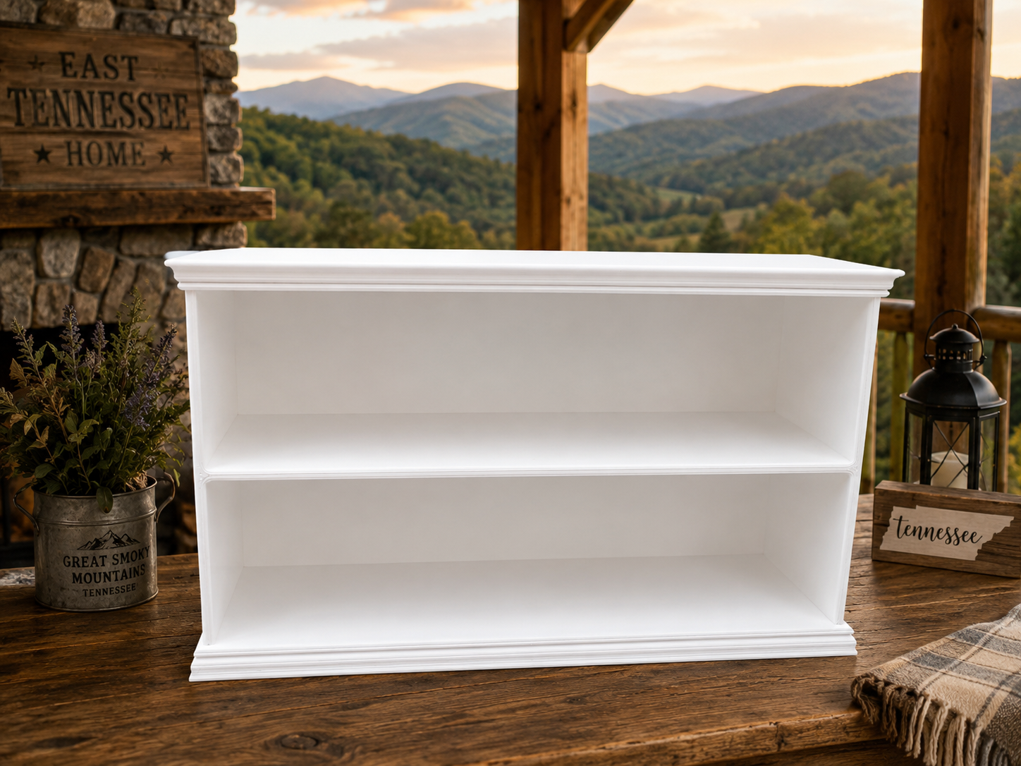 Short Bookcase - With Trim