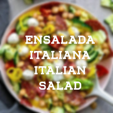 ITALIAN SALAD ENSALADA ITALIANA