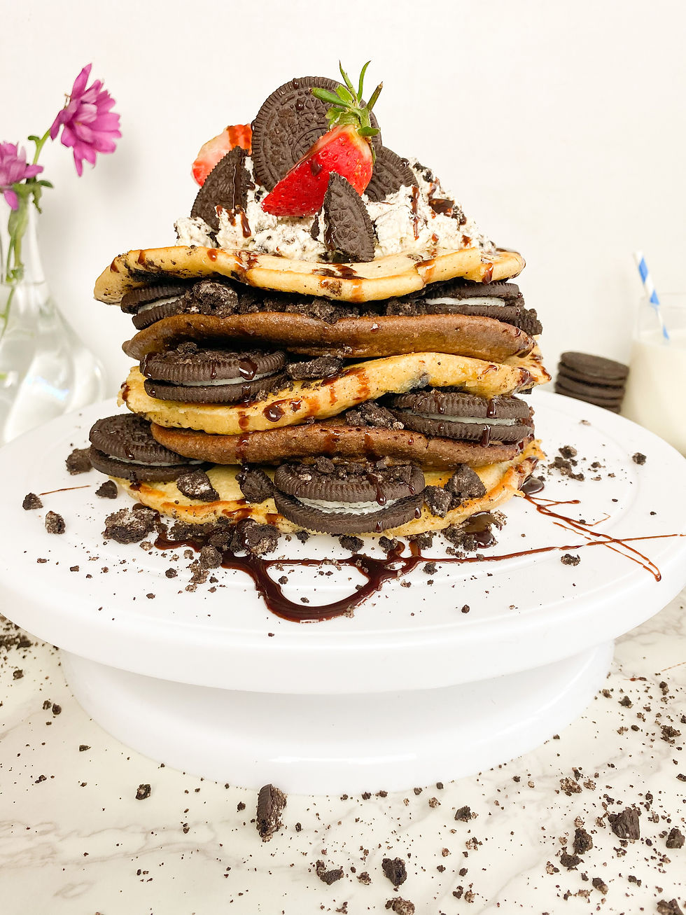 Oreo Pancake Stack