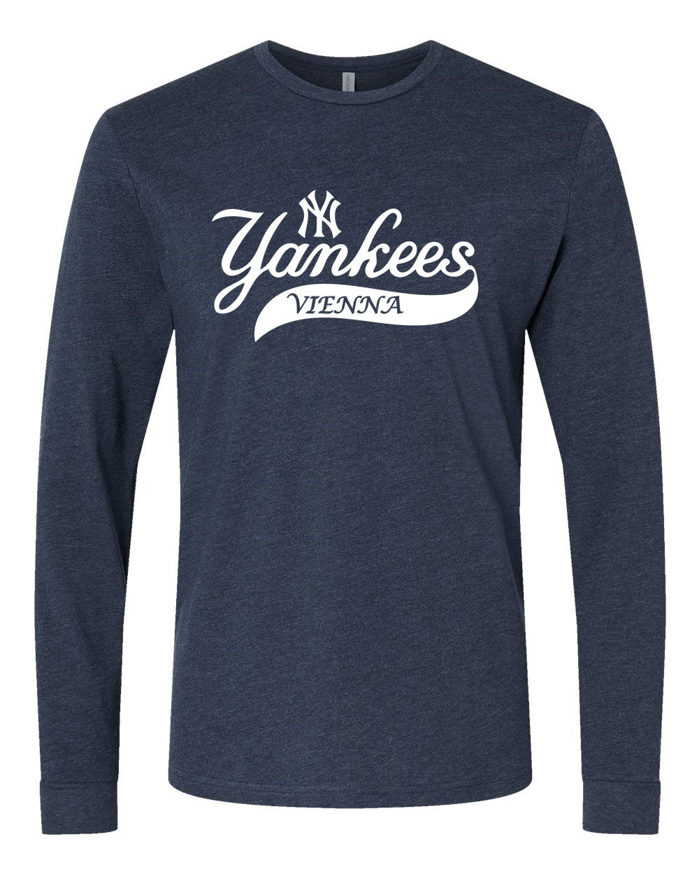 Yanks - Next Level - CVC Long Sleeve Crew Tee