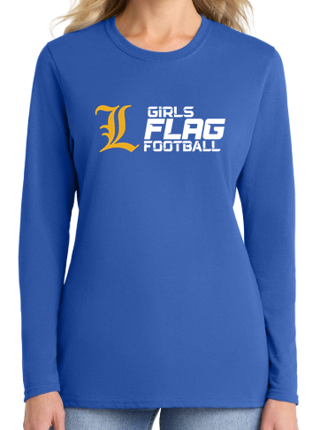 Lewis FLG - Port & Co™ Women's Long Sleeve Core Cotton Tee