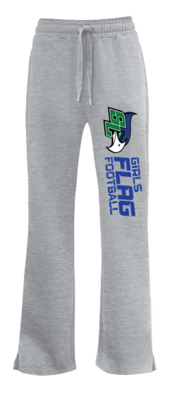 South Lakes FLG  - Russell Athletic Closed, Pennant Wide Leg Sweatpa