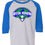 Thumbnail: Gildan - Heavy Cotton™ Adult Raglan Three-Quarter Sleeve T-Shirt