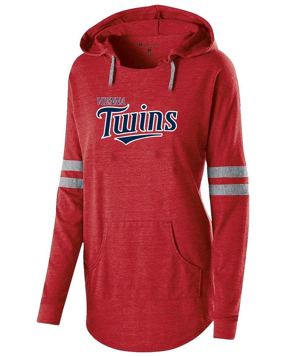 Thumbnail: Twins - Women's Vintage Triblend Hooded L/S T-Shirt