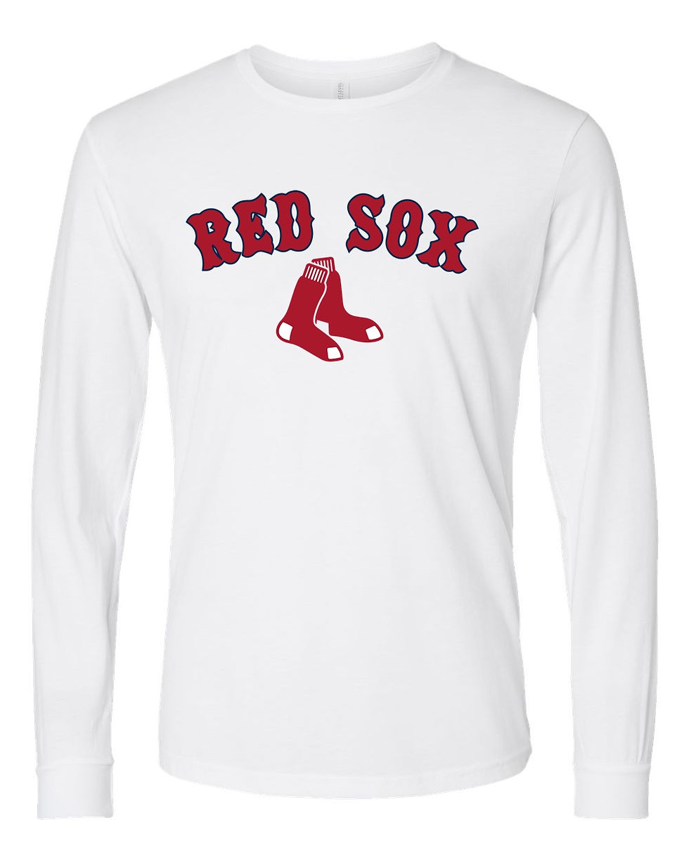 Thumbnail: Red Sox - Next Level - CVC Long Sleeve Crew Tee
