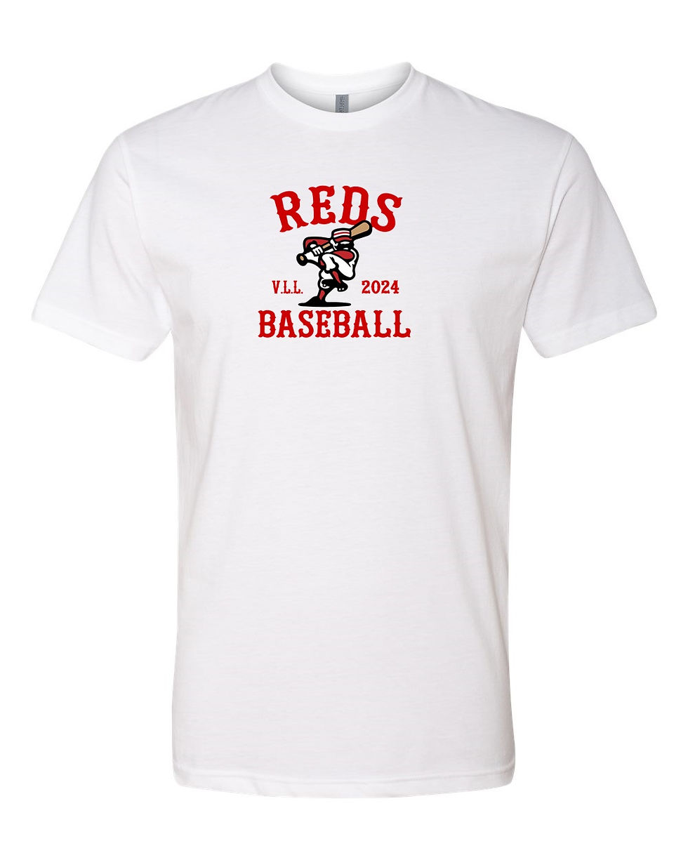 Thumbnail: Reds - Next Level CVC Crew S/S - Men's and Women's
