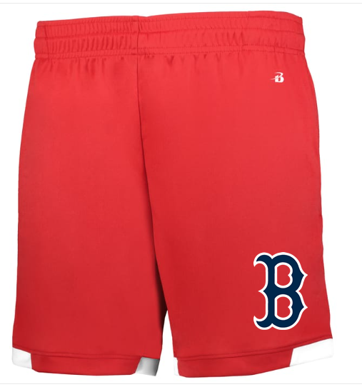 VLL Red Sox - ON THE RISE SHORTS WITH POCKETS