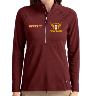 Thumbnail: Oakton TR - Adapt Eco Knit Stretch Quarter Zip Running Shirt