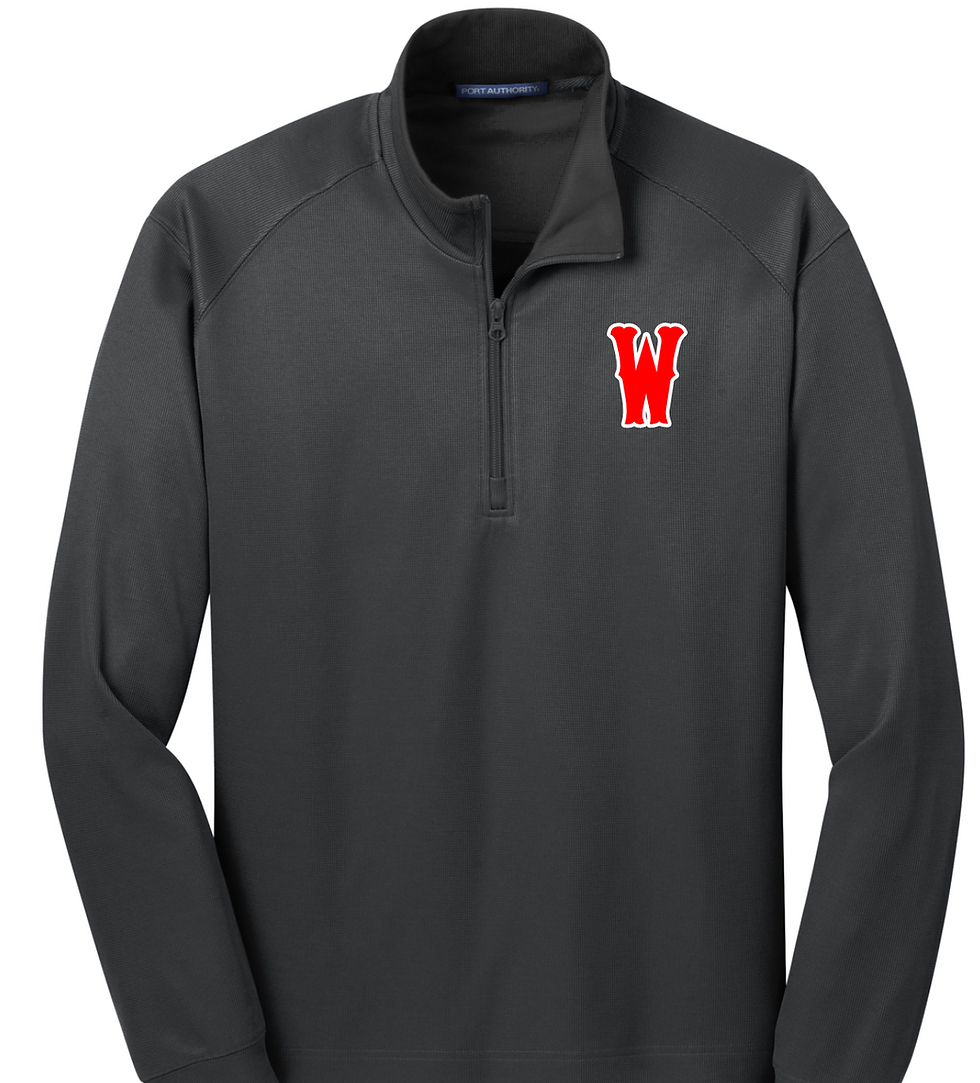 Thumbnail: Port Authority® Vertical Texture 1/4-Zip Pullover