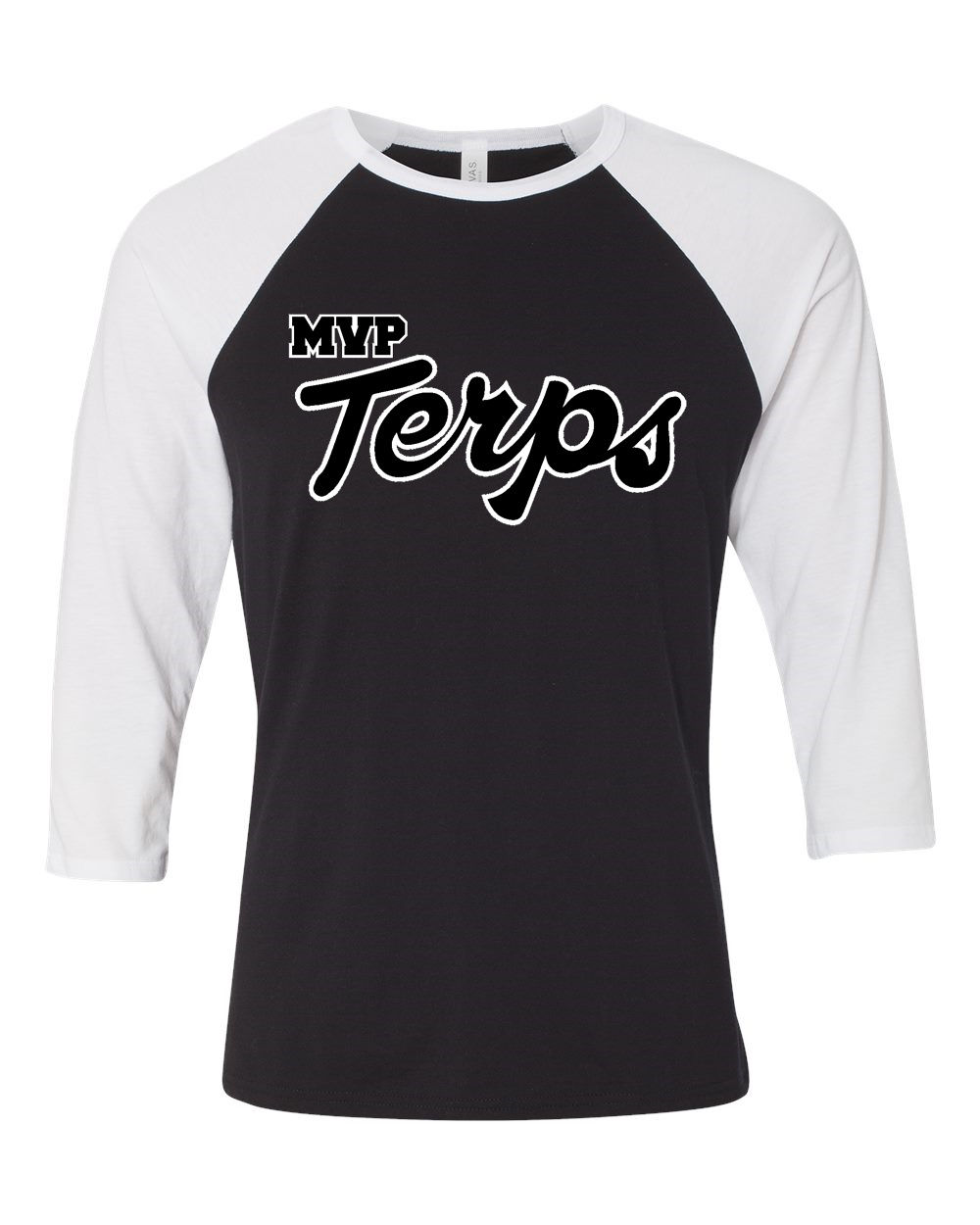 Bella + Canvas - Unisex Three-Quarter Sleeve Baseball T-Shirt