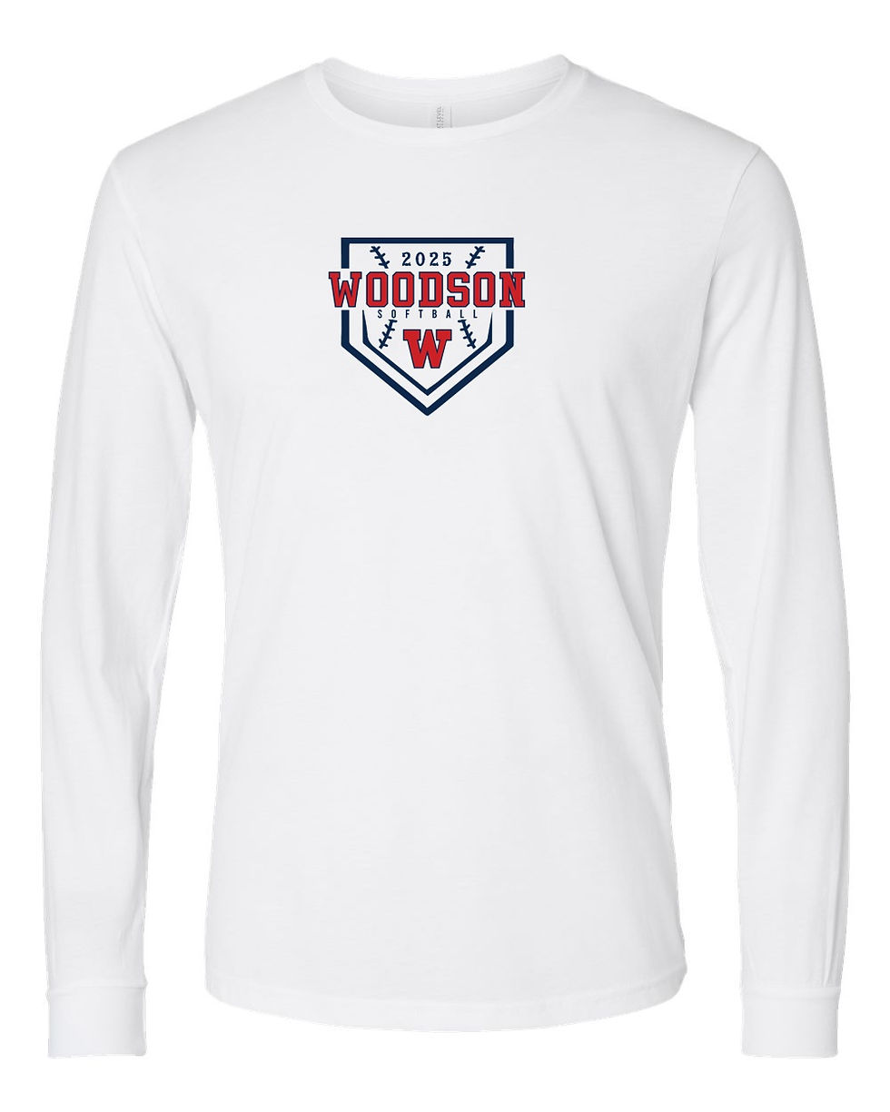 Thumbnail: Woodson SFB - Next Level - CVC Long Sleeve Crew Tee