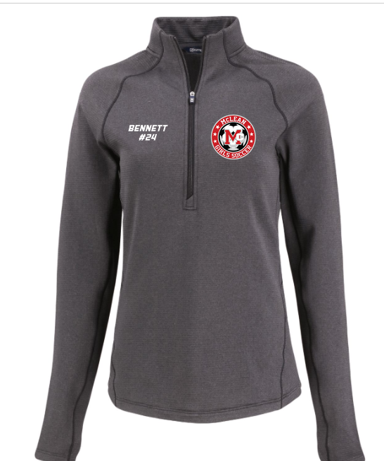 McLean WSC - Cutter & Buck Peshastin Eco Fleece Recycled Half Zip