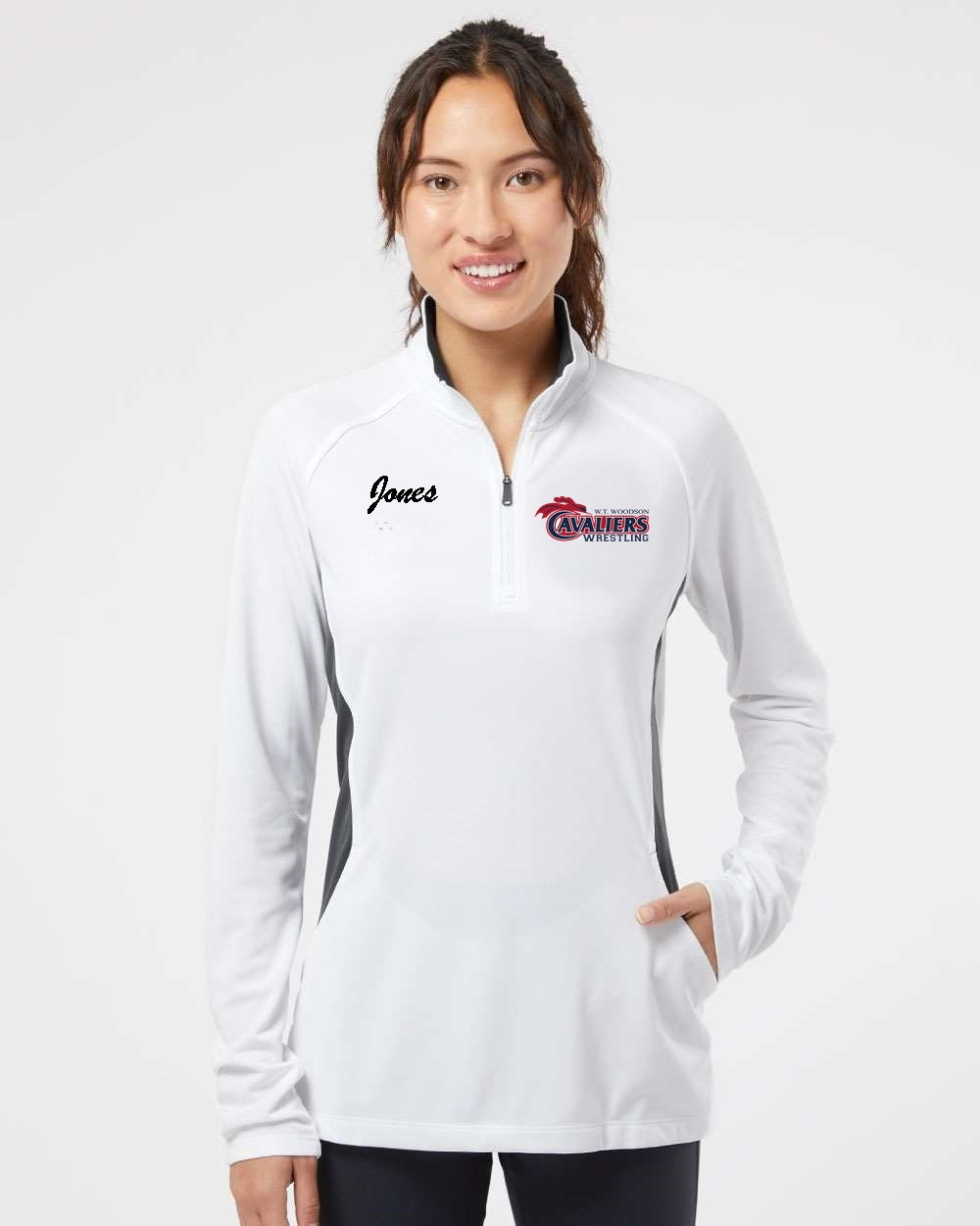 WT - Adidas - Women's Lightweight Quarter-Zip Pullover