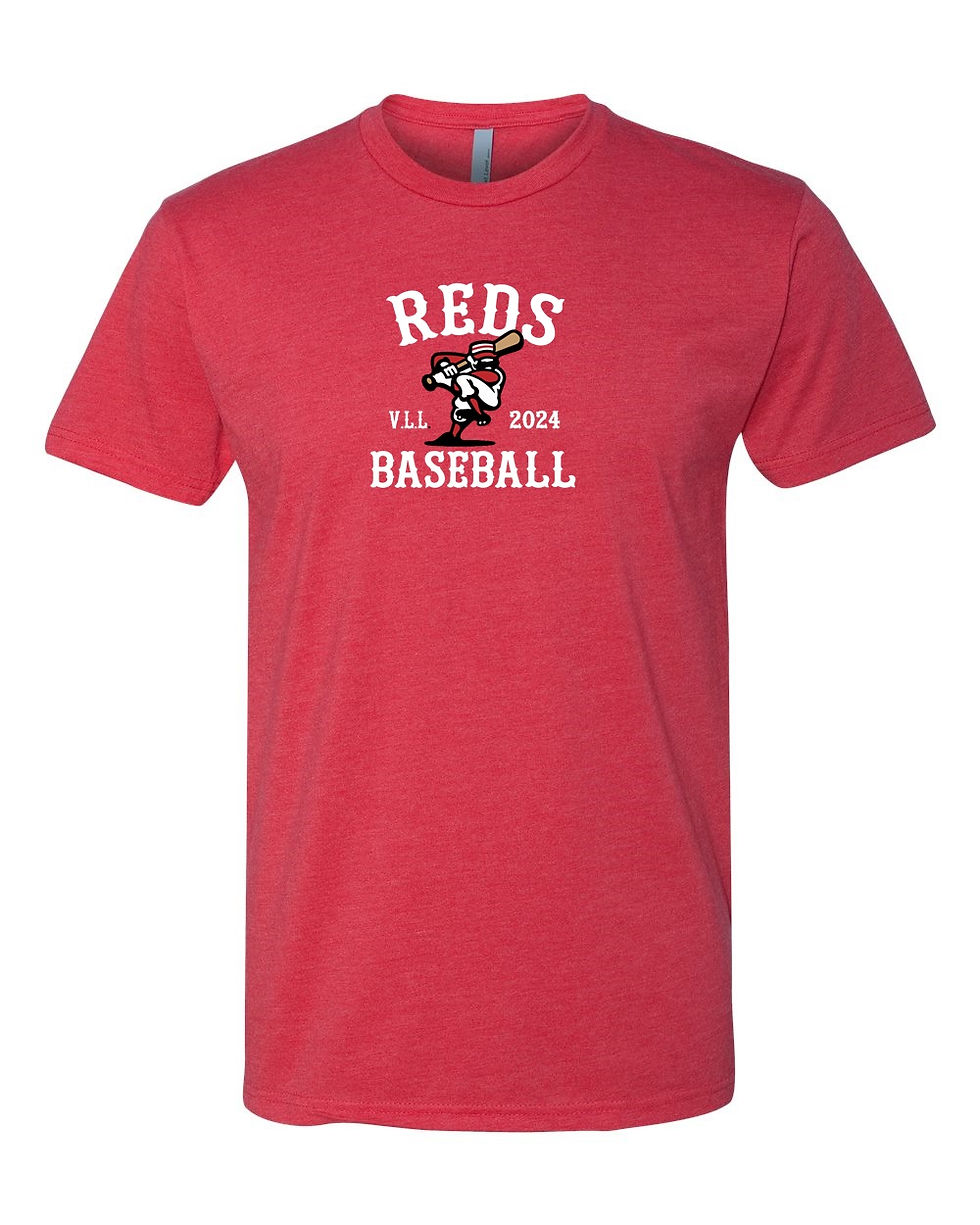 Thumbnail: Reds - Next Level CVC Crew S/S - Men's and Women's