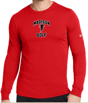 Thumbnail: Madison GLF - Nike Dri-FIT Cotton/Poly Tee L/S