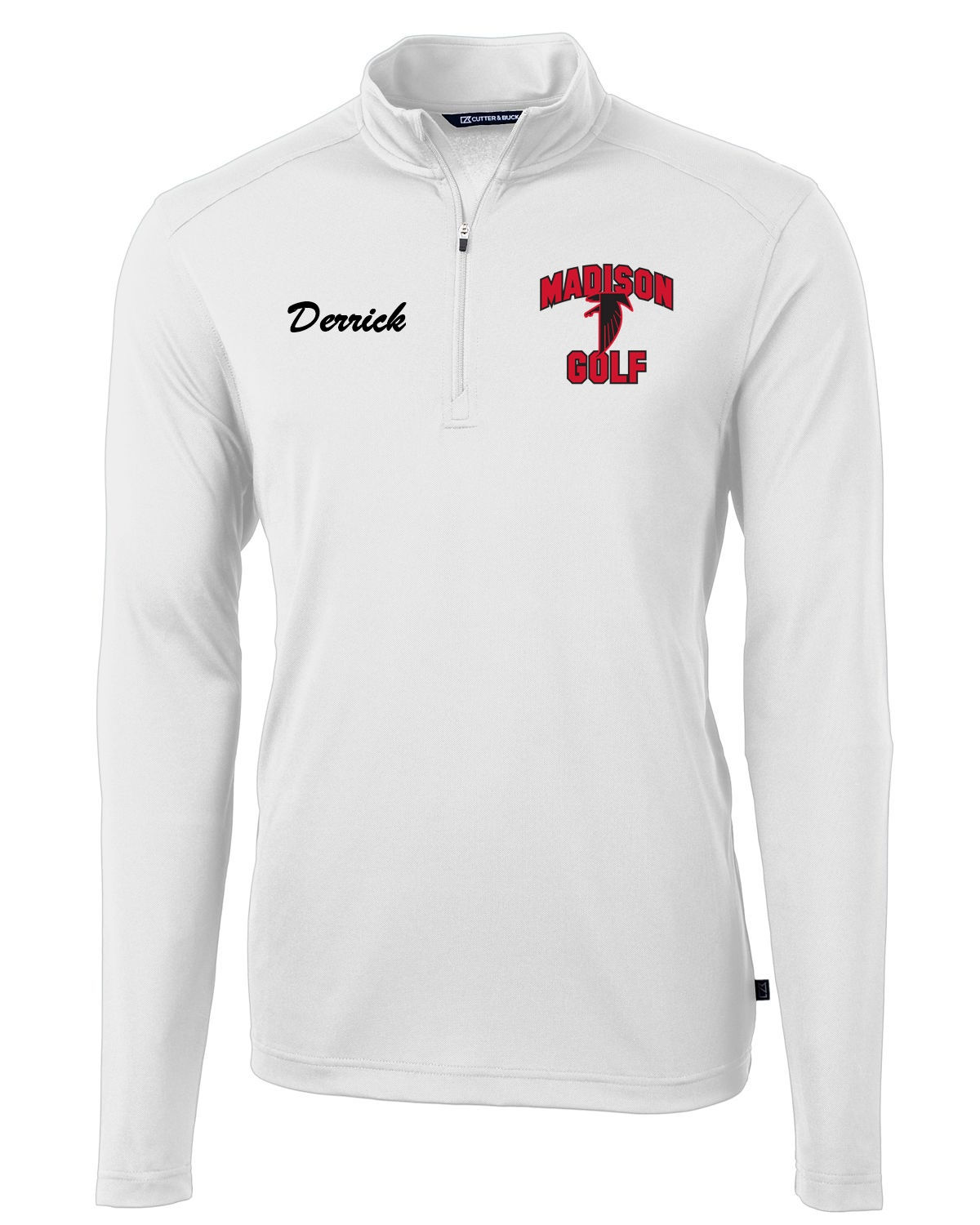 Mad Golf - Cutter & Buck Daybreak Eco Recycled Womens Half Zip Hoodie