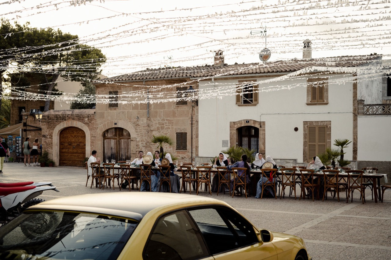 filming in a small village in mallorca with TAN TAN films