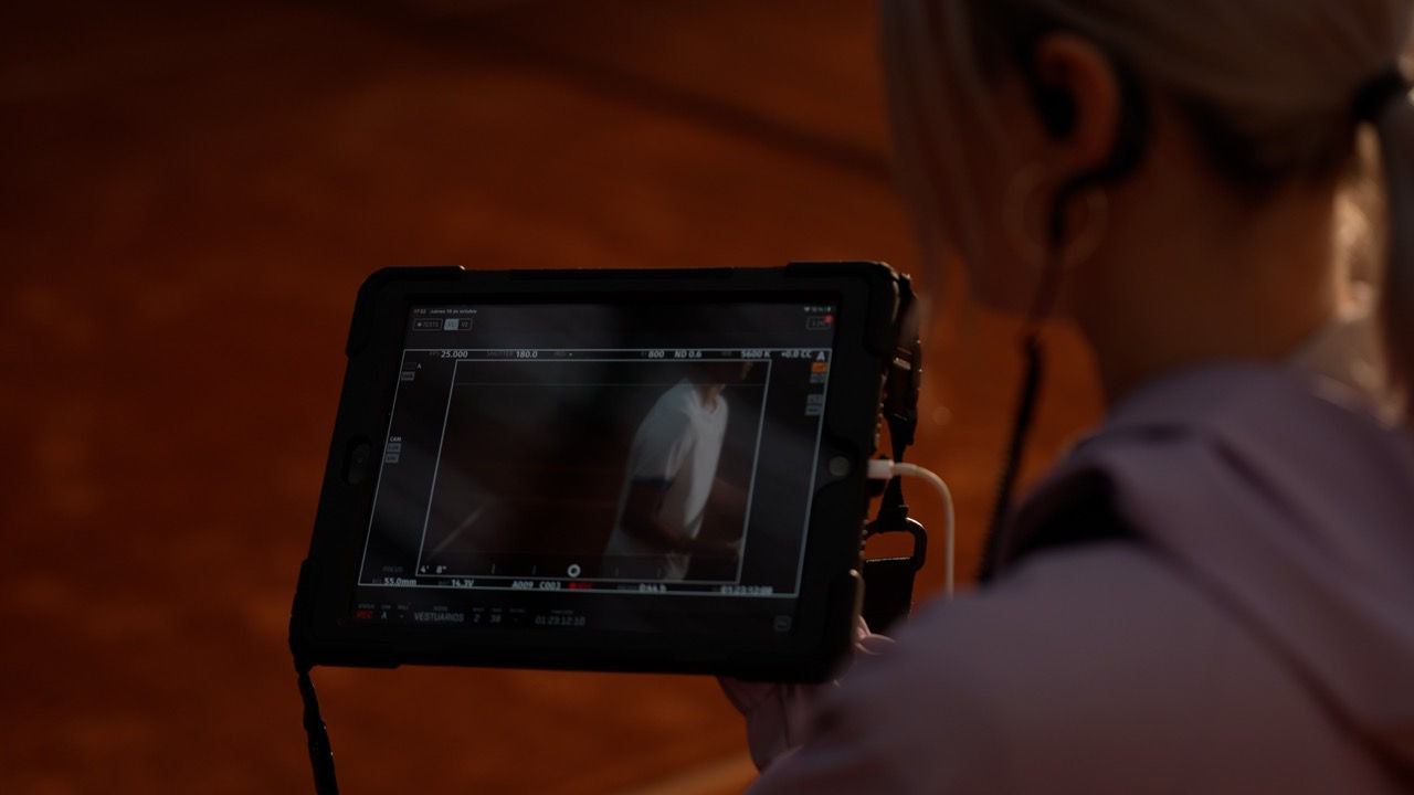 ipad streaming the shoot