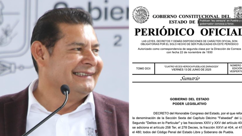 Publican la controvertida “Ley Censura” en Puebla; gobernador convoca foros tras críticas