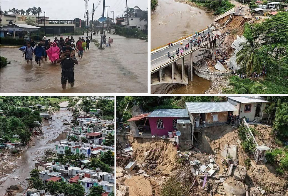 La Coordinación Nacional de Protección Civil hizo un llamado a la población a mantenerse en resguardo, seguir los canales oficiales y evitar transitar por zonas de riesgo.