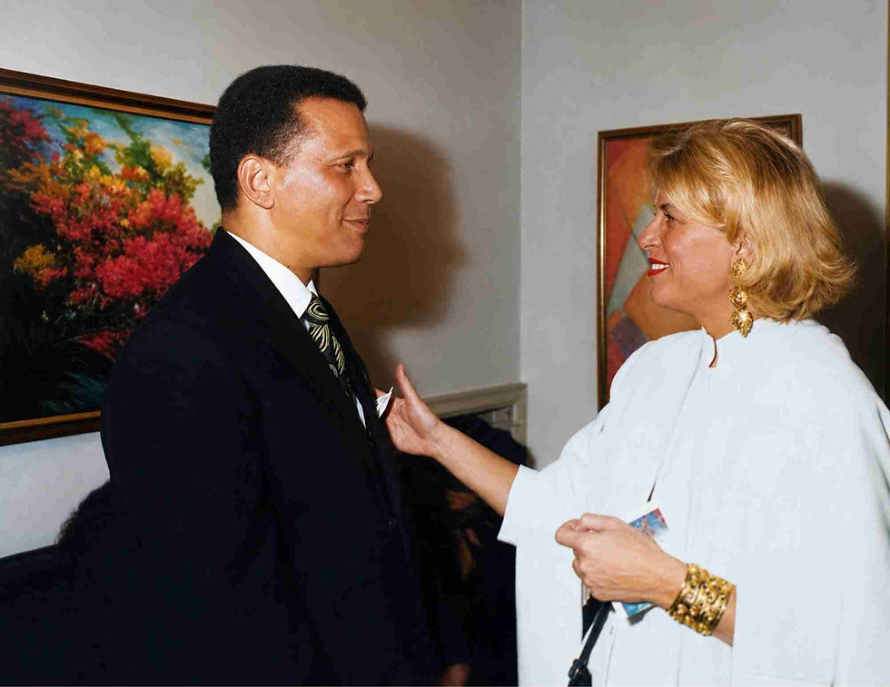 H. LLOYD WESTON’S Art exhibition at Galleria Ca D'oro, Rome Italy