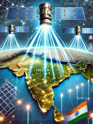 AIRTEL & JIO PARTNER WITH SPACEX TO BRING STARLINK INTERNET TO INDIA