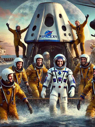 PM MODI WELCOMES SUNITA WILLIAMS AND CREW-9 AFTER HISTORIC SPACE MISSION