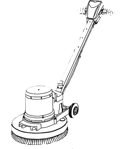 Monobrosse - nettoyage extérieur