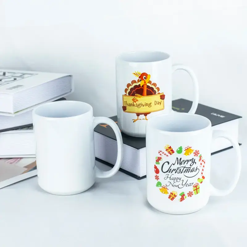 15oz Ceramic Sublimation Mugs clearance 